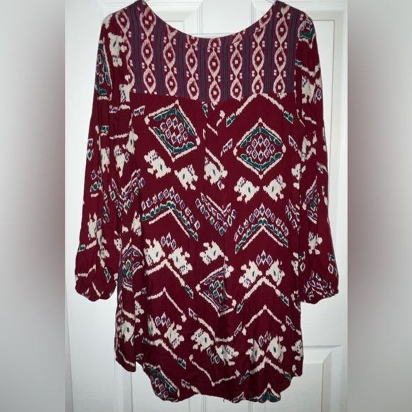 Roxy Long Sleeve Boho Dress - Picture 2 of 5
